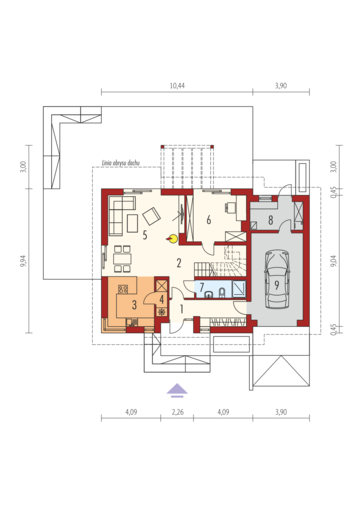 Mini 8 G1: Parter