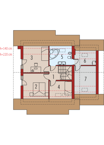Śnieżynka III G1: Poddasze