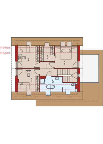 Santiago II G1 ENERGO: Poddasze