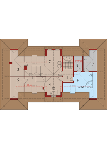 Milenka G1: Poddasze