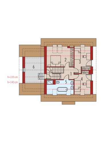 Leosia G1 ENERGO: Poddasze