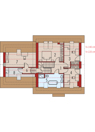 Leosia II G2 ENERGO: Poddasze