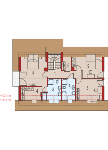 Kamelia G1: Poddasze