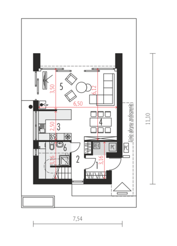D21-1 (wersja B): Parter