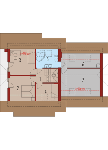 Śnieżynka III G2: Poddasze