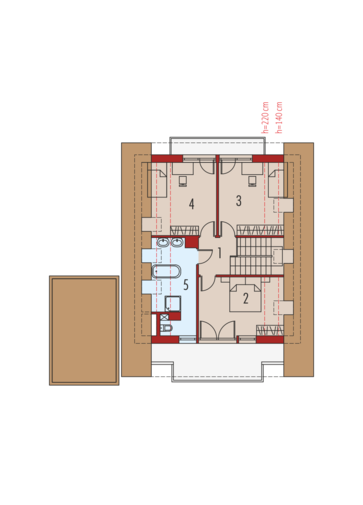 E9 (z wiatą) soft: Poddasze