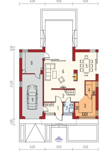 EX 9 G1 (wersja B) soft: Parter