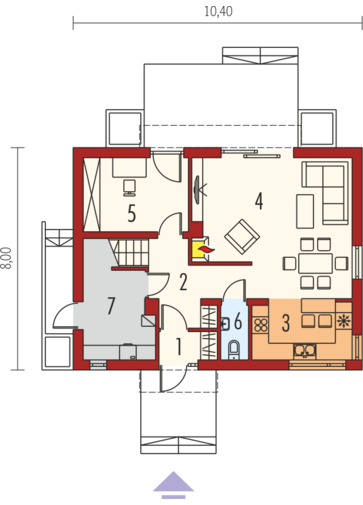 E1 ECONOMIC (wersja A): Parter