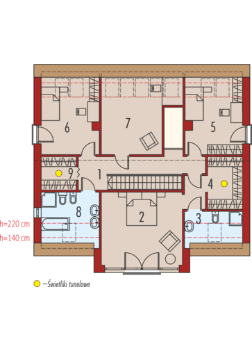 EX 9 G1 (wersja B) soft: Poddasze