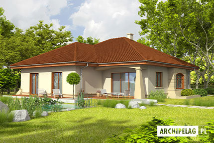 Wizualizacja projektu domu Kornelia II G2 Leca®DOM