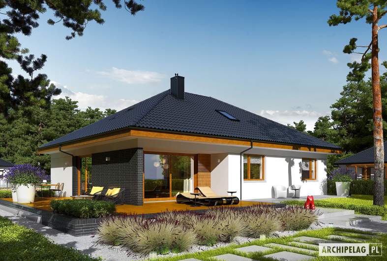 Projekt domu Astrid (mała) II G2 - animacja projektu